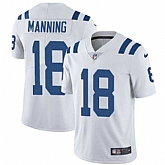 Nike Indianapolis Colts #18 Peyton Manning White NFL Vapor Untouchable Limited Jersey,baseball caps,new era cap wholesale,wholesale hats